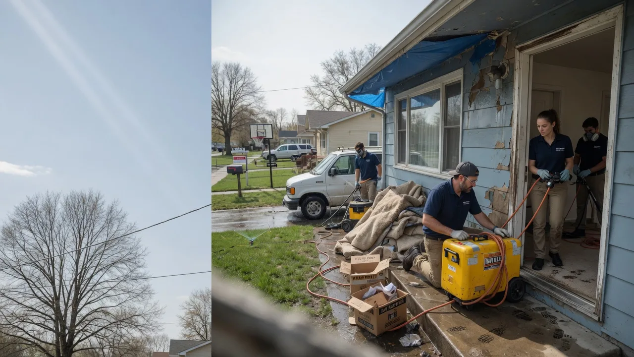 Basement Flood Cleanup in Farley, MO near me